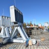 die bauphase am turm