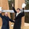 … in freudiger erwartung
links markus klaura, rechts dietmar kaden