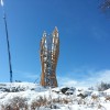 die bauphase am turm
