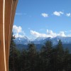 man kann die aussicht schon gut genießen